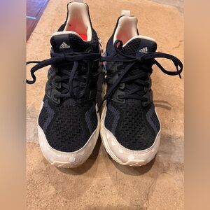 adidas Women's Ultra Boost 5.0 DNA Legend Ink Polka Dot